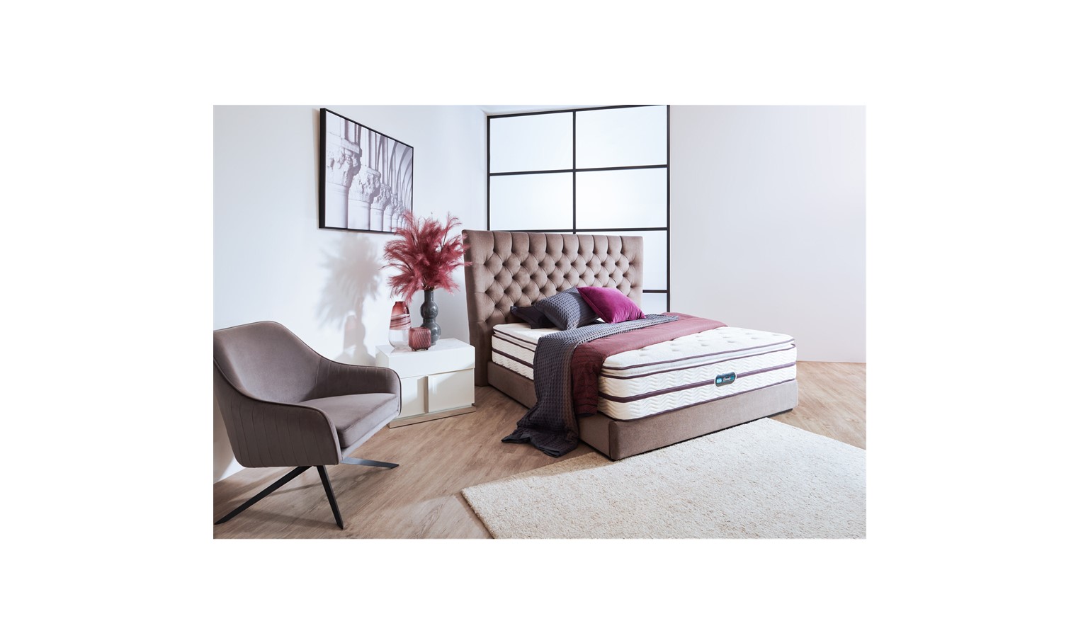 Simmons® Beautyrest® Indigo Delight Original Coil Mattress - King Size