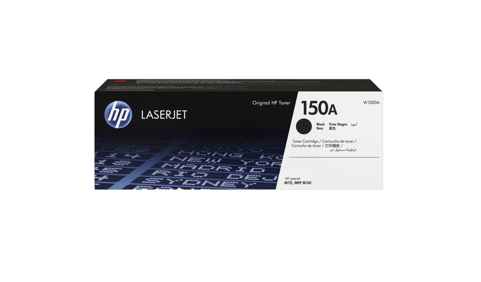 HP 150A Original LaserJet Toner Cartridge - Black (W1500A)