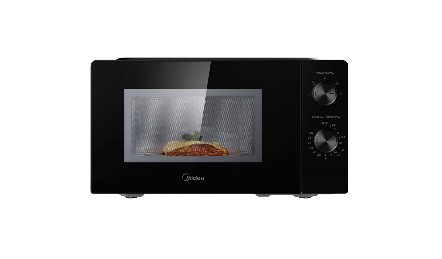 Midea 20L Solo Microwave Oven - Black (MMO-MM920MZ(BK))