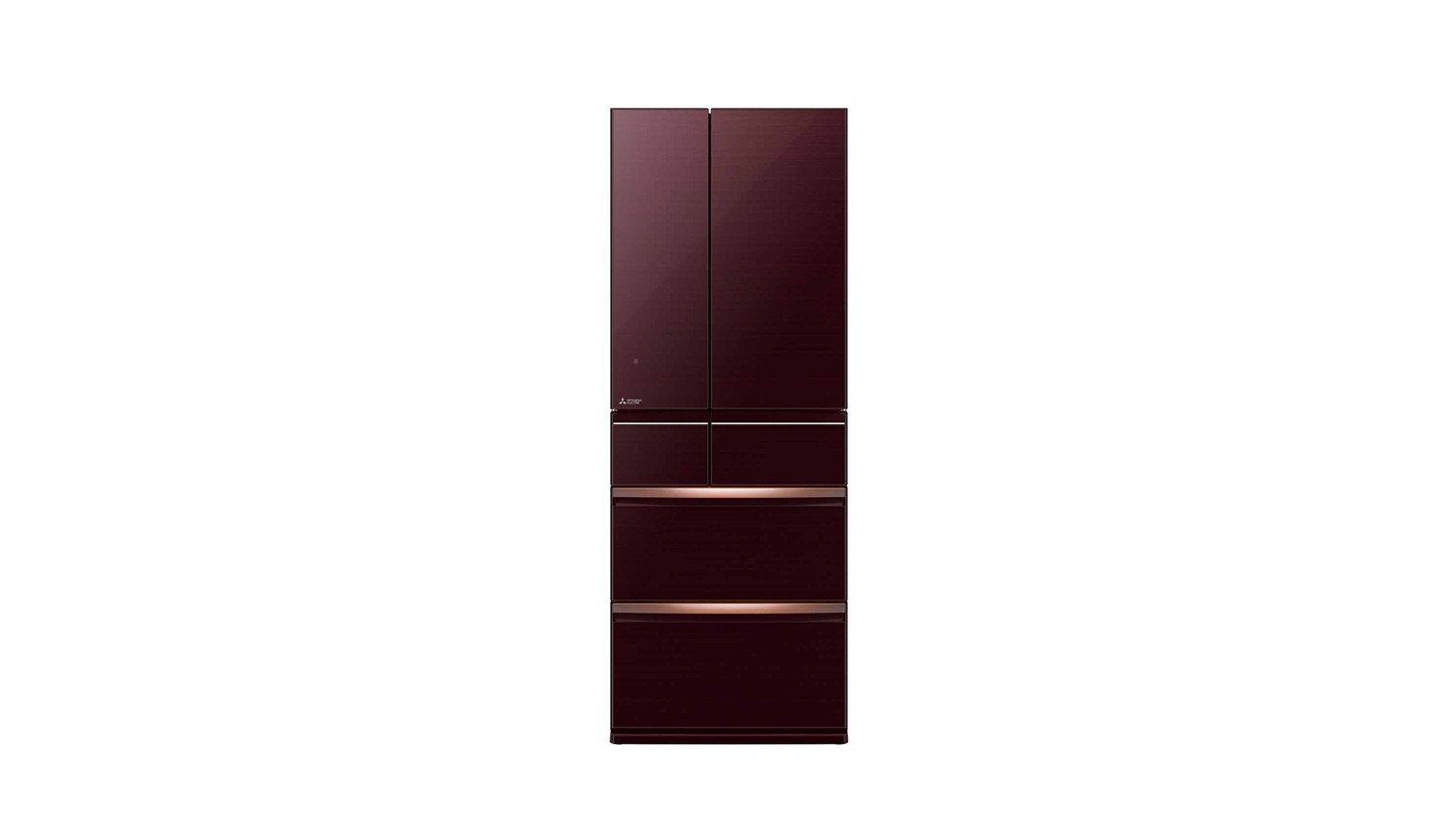 Mitsubishi 689L 6-Door Refrigerator - Glass Brown (MR-WX70G-BR-P)