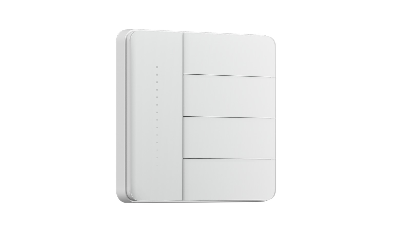 Aqara Z1 Pro Quadruple Rocker Wall Switch - White (ZNQBKG45LMW)