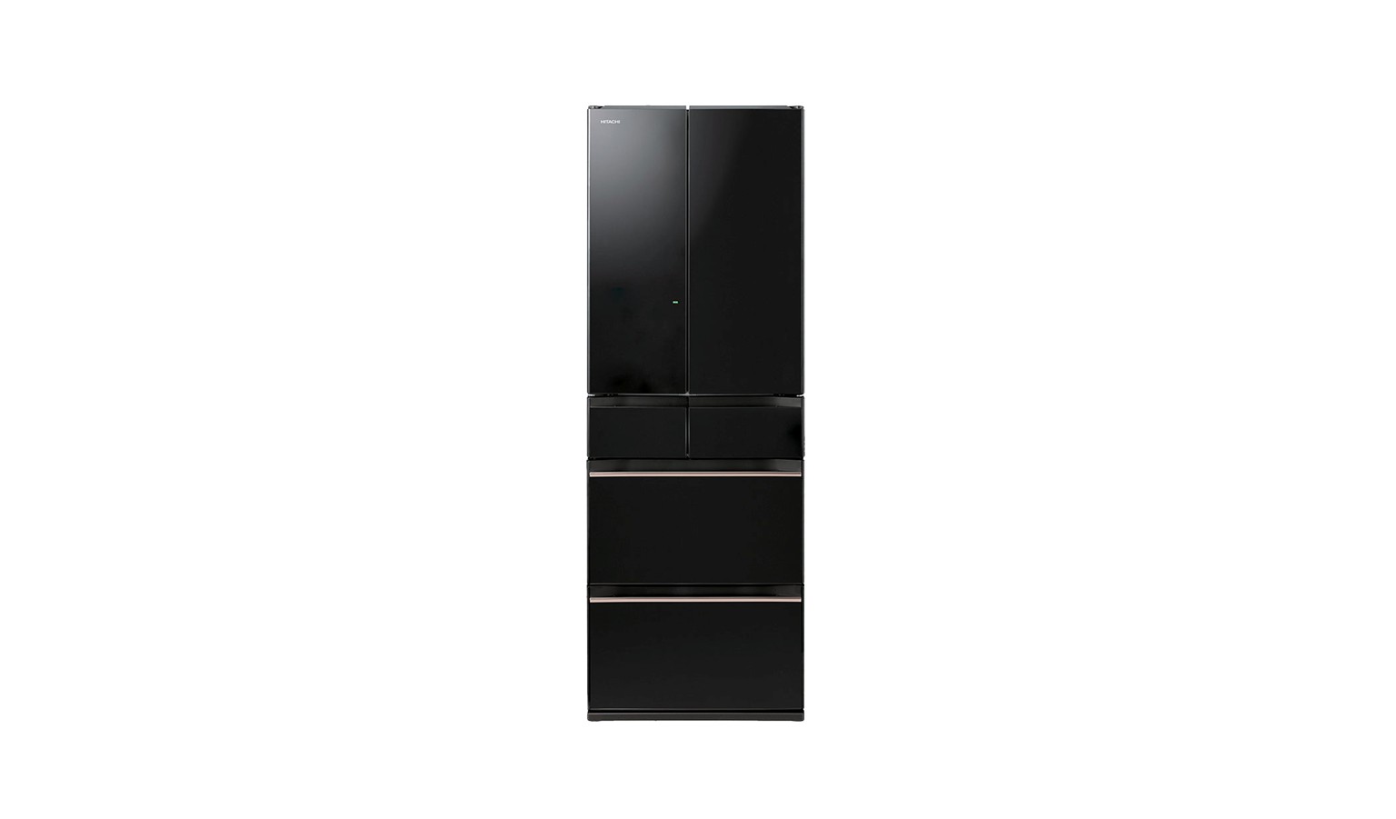 Hitachi 617L Multi-Door Fridge - Crystal Black (R-HW620WS-XK