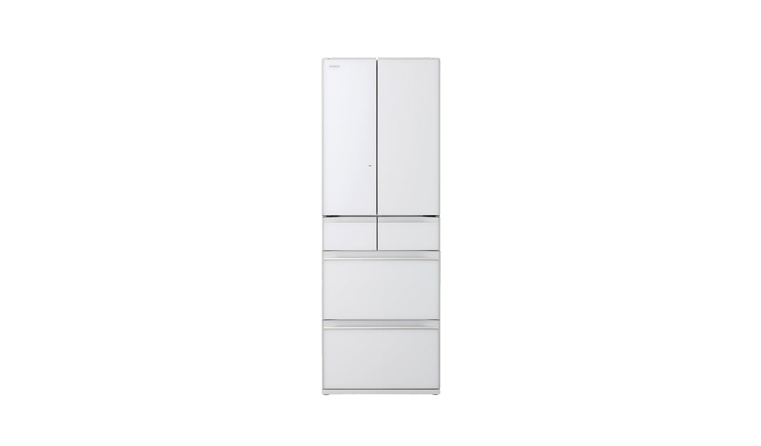 Hitachi 617L Multi-Door Fridge - Crystal White (R-HW620WS-XW)