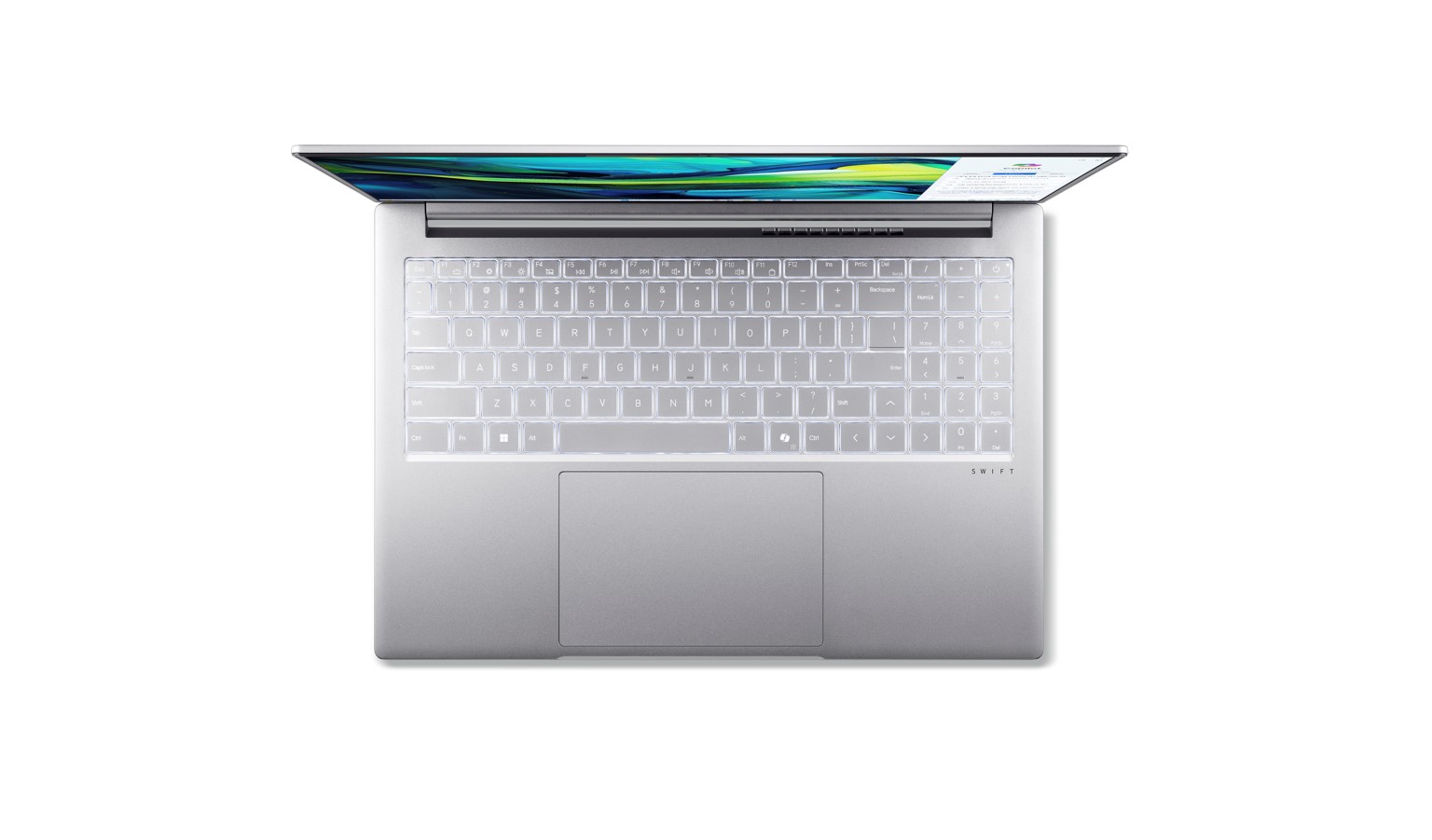 Acer Swift Lite 16 Intel Core Ultra 7-155U/16GB/512GB SSD 16-inch AI Laptop - Silver (SFL16-51M-7094)_18