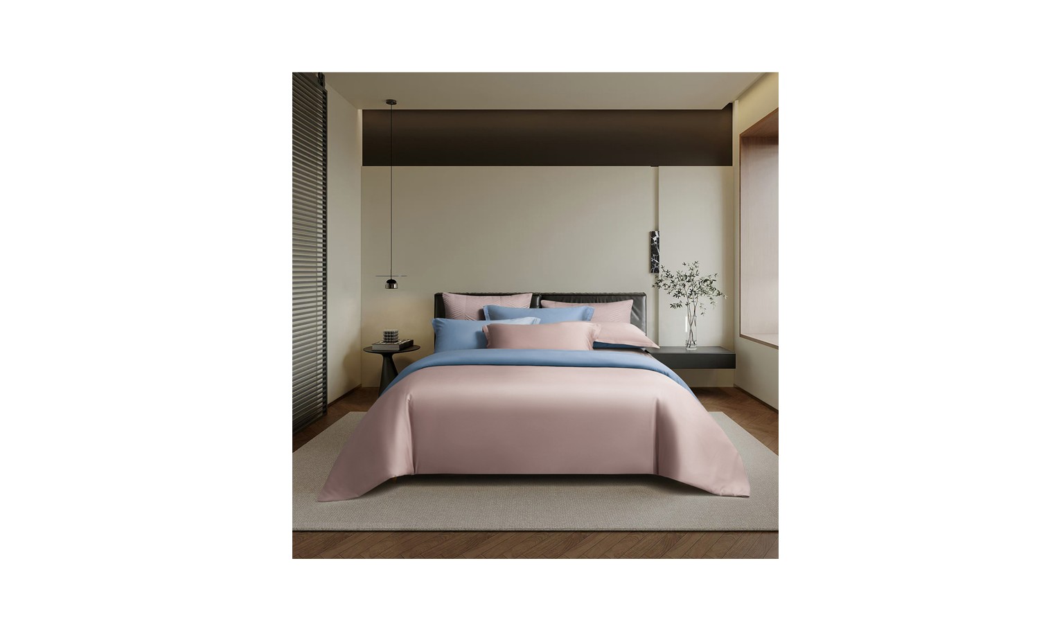 Kinu, Misa, Bedset Queen, Pink-Blue