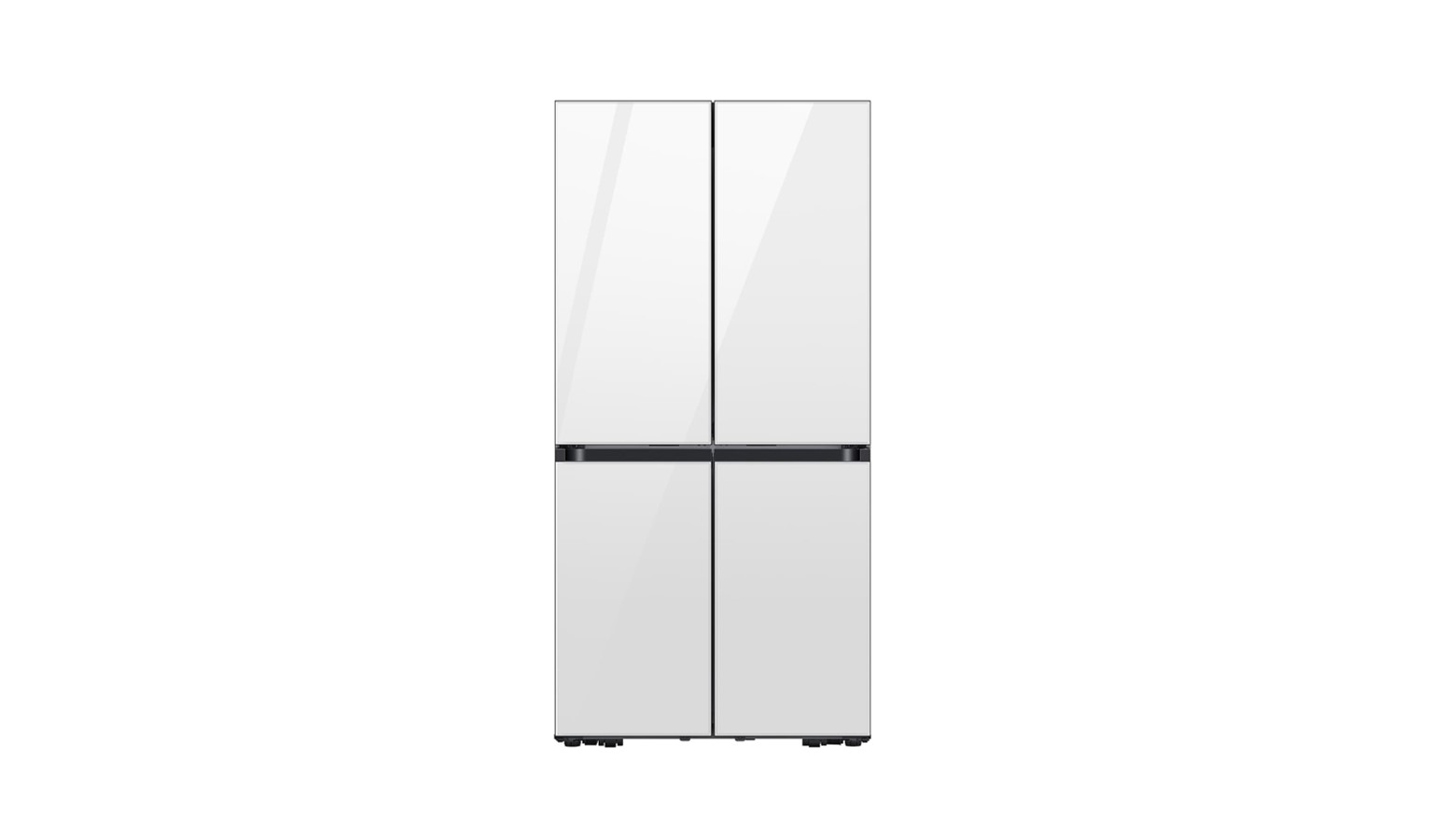 Samsung Bespoke 4-Door Refrigerator - Clean White (RM70F63R3WSS)