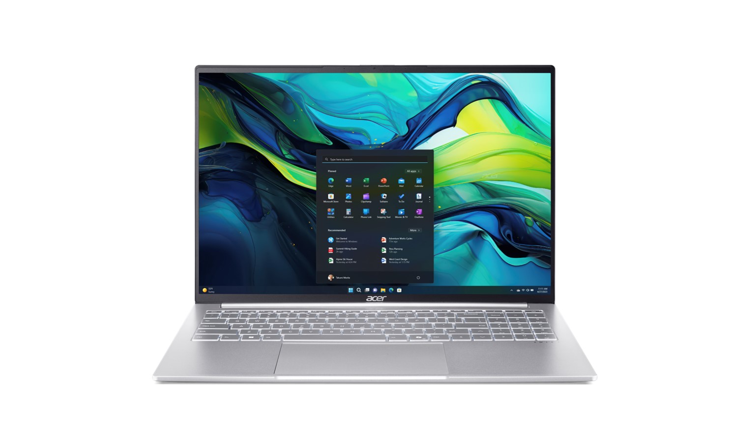 Acer Swift Lite 16 Intel i5-115U/16GB/512GB SSD 16-inch Laptop - Silver (SFL16-51M-56WH)_19