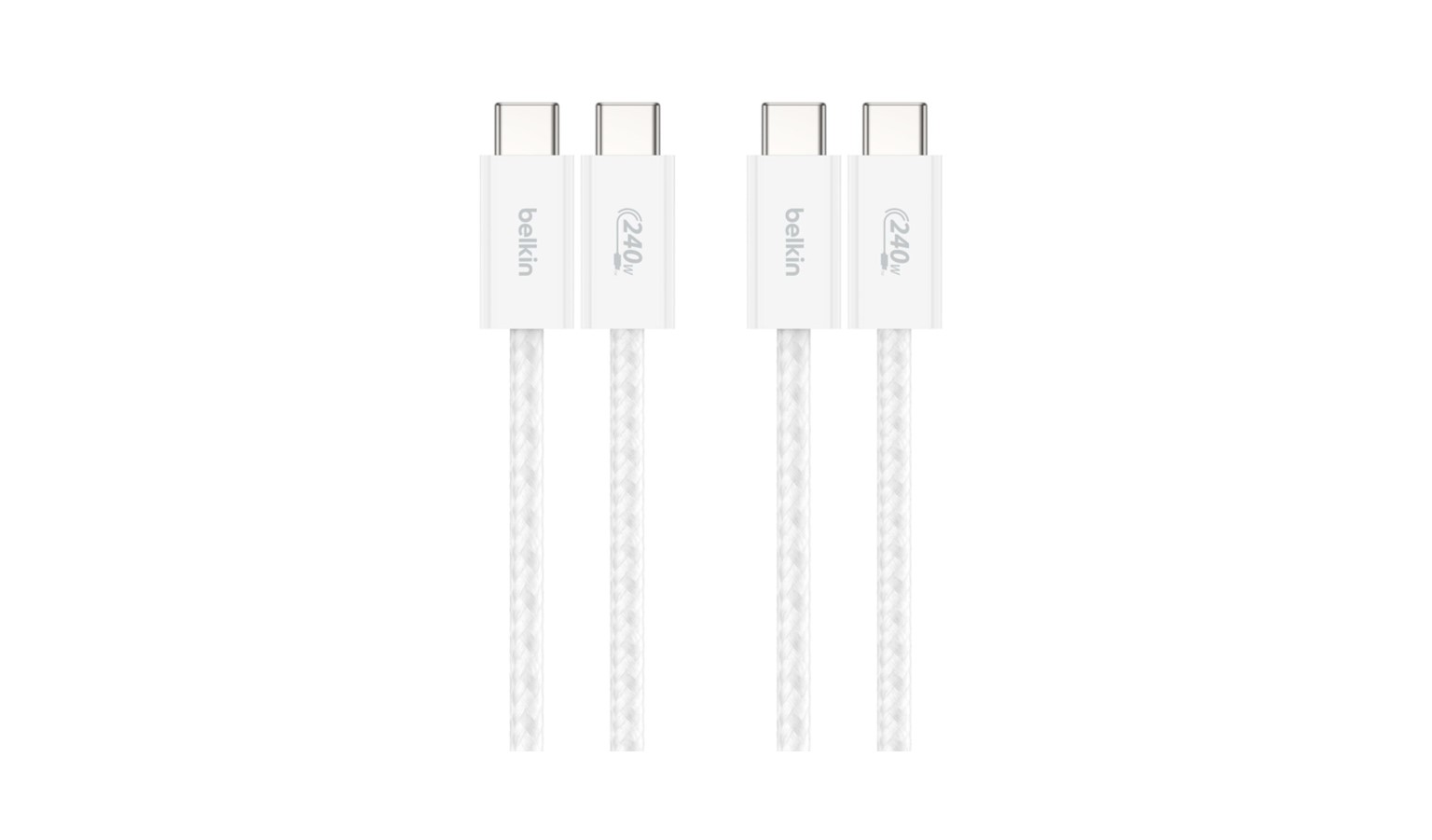 Belkin Boostcharge 240W USB-C to USB-C Cable - White (CAB019qc05WH2PK)