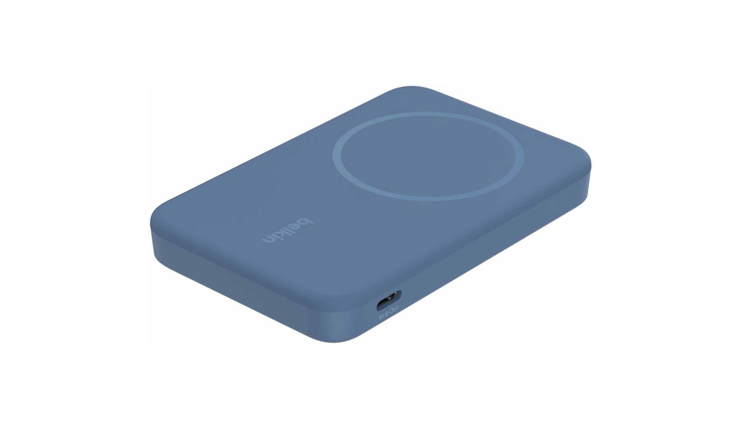 Belkin Boostcharge Pro Qi2 15W 5000mAh Magnetic Power Bank - Blue (BPD006fqBL)