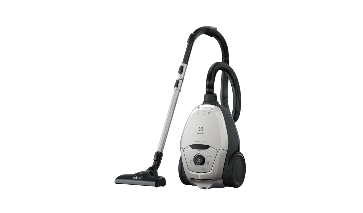 Electrolux PURED8.2 Silence Bagged Vacuum Cleaner - Granite Grey (ZFB91123)