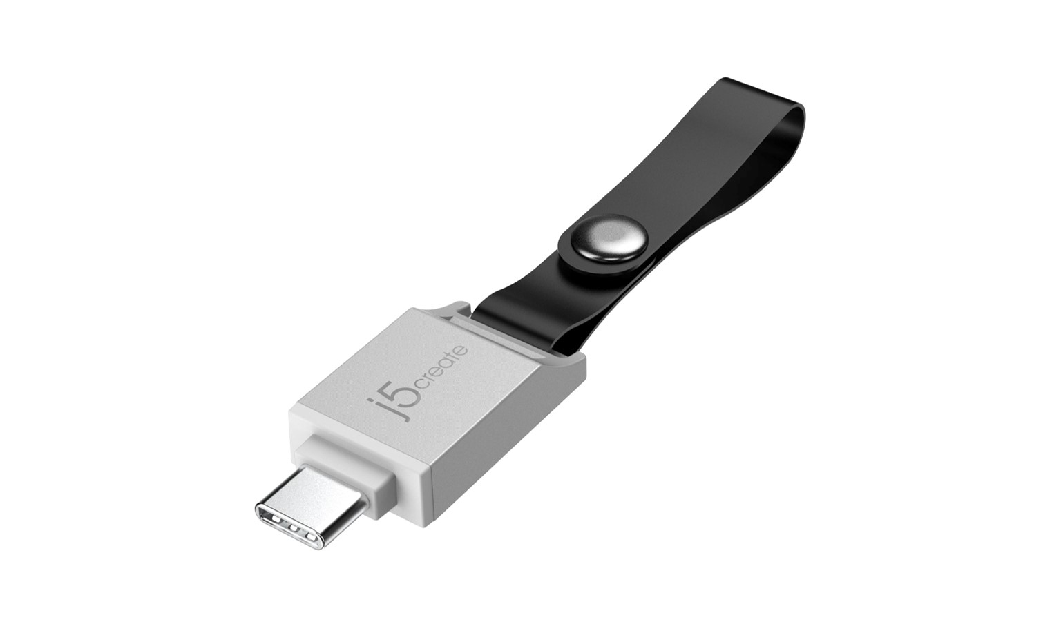 j5create USB-C microSD Smartphones Micro Adapter - Silver/Space Grey (JCHSD31W)