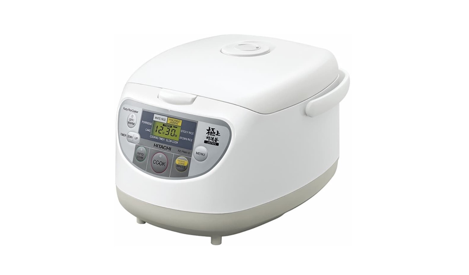 Hitachi 1.8L Microcomputer Rice Cooker - White (RZ-PMA18Y(SDA))