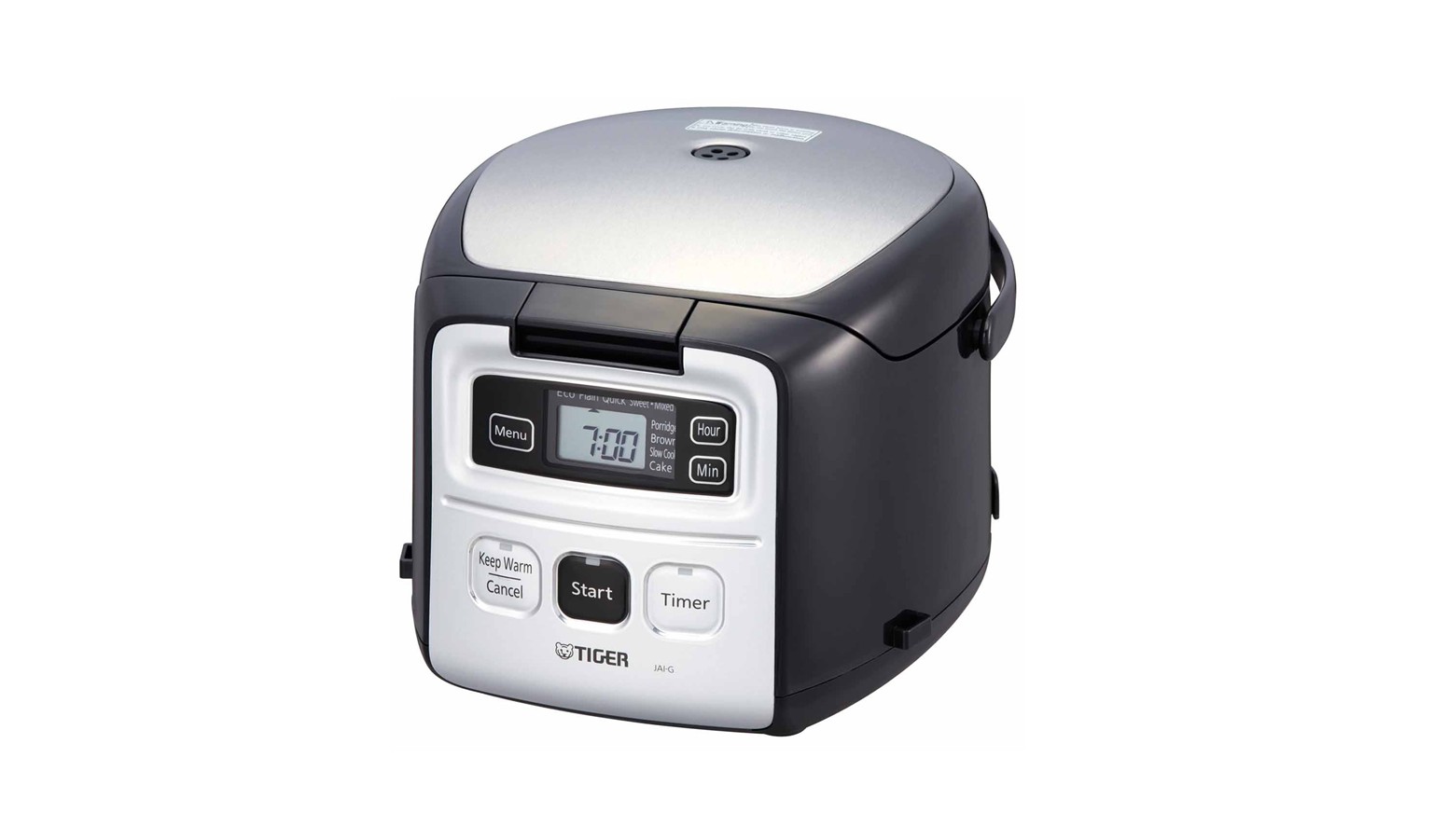 Tiger 0.54L Microcomputer Controlled Rice Cooker - Cool Black (JAI-G55S(KW))