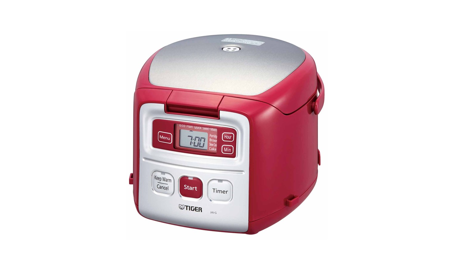Tiger 0.54L Microcomputer Controlled Rice Cooker - Ruby Red (JAI-G55S(RK))