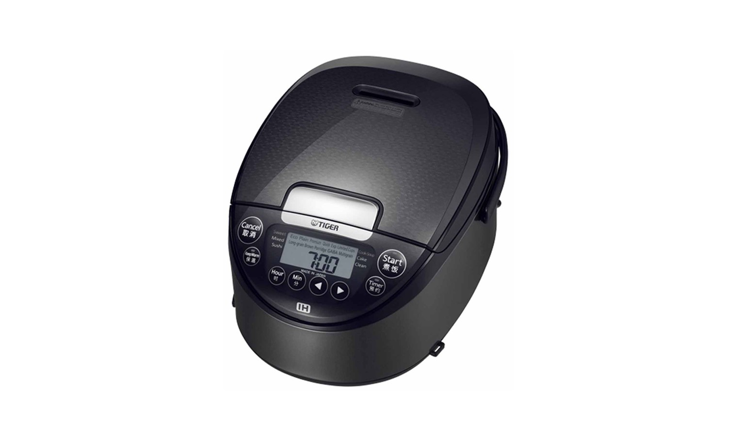 Tiger 1L Induction Heating Rice Cooker - Dark Gray (JPW-G10S)
