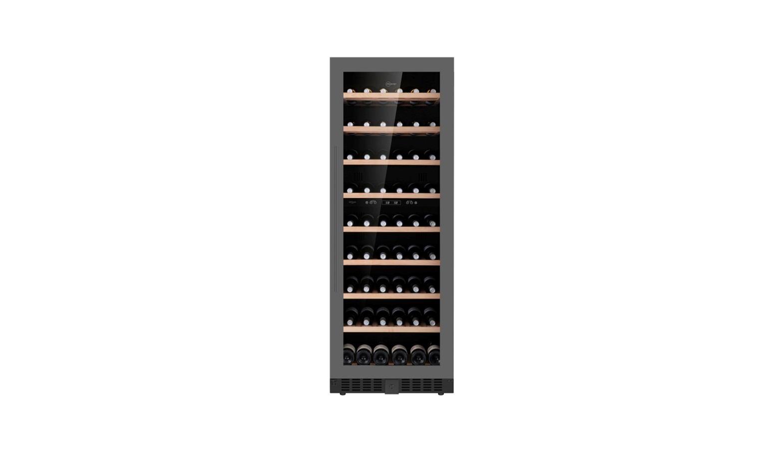 Mayer 275L 94-Bottles Wine Chiller - Gun Metal (MMWC94GM)