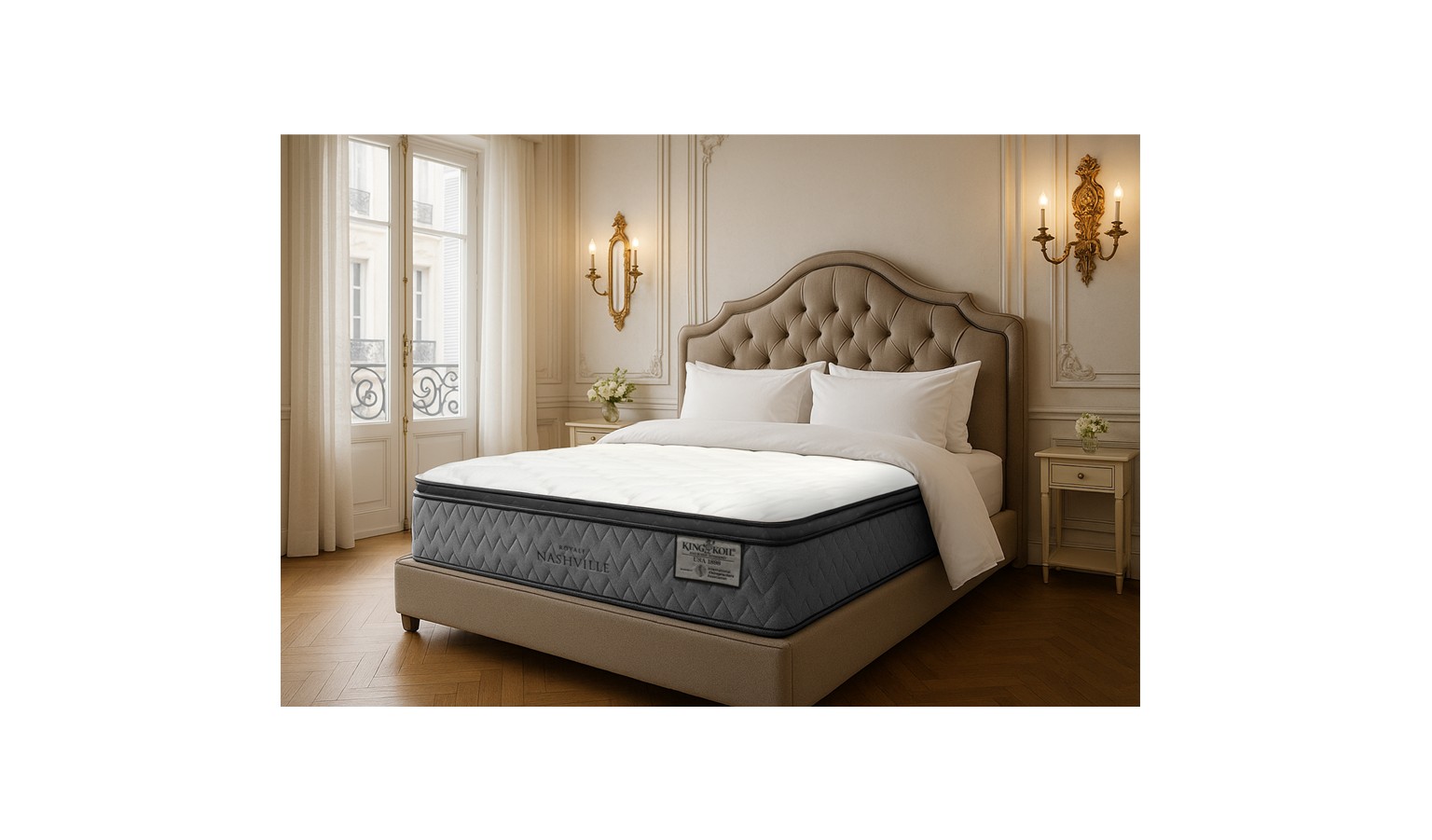 King Koil Royale Nashville Pocketed Spring Mattress Queen Size