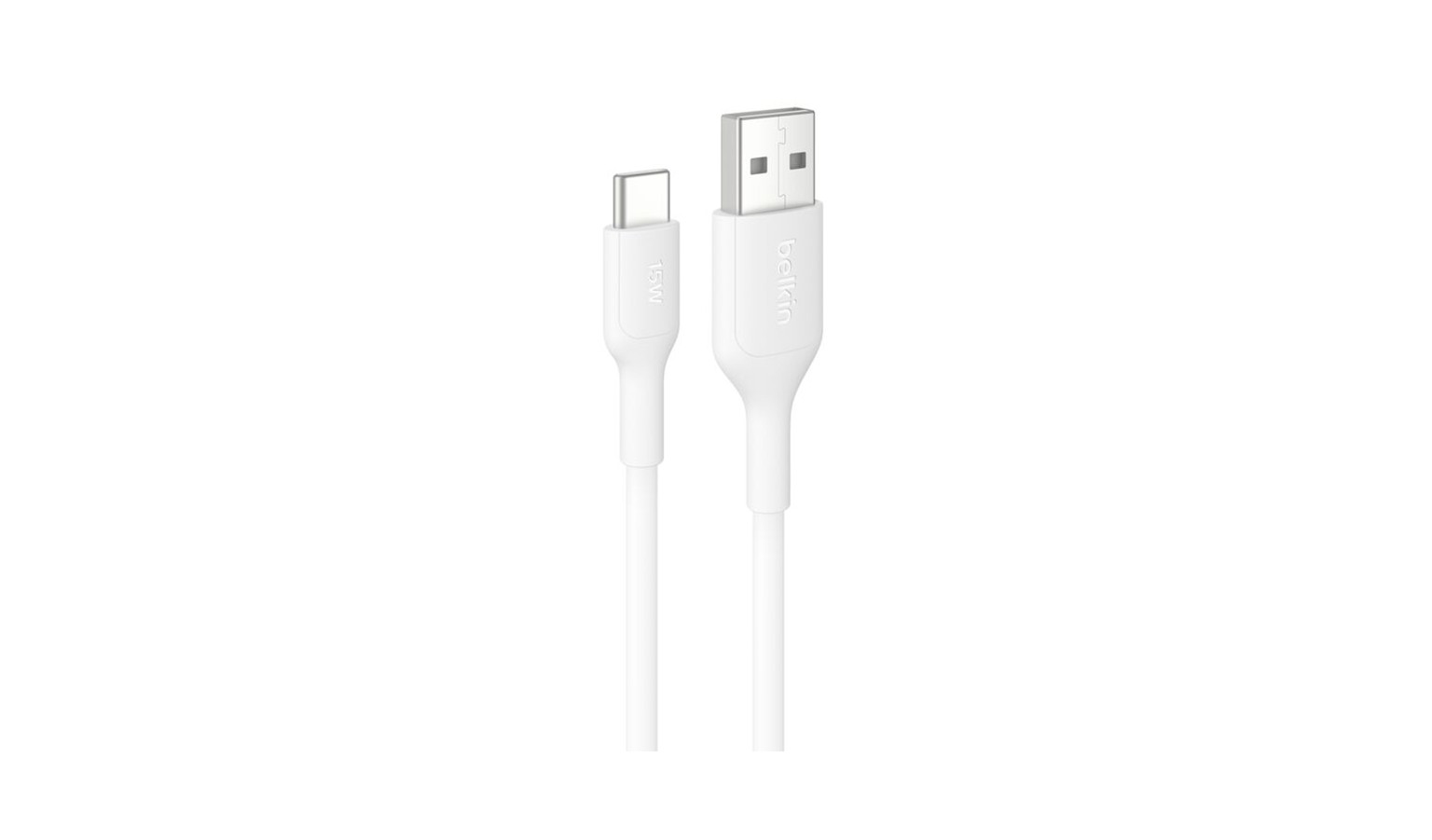 Belkin BoostCharge 2m 15W USB-A to USB-C Cable - White (CAB021fq2MWH)