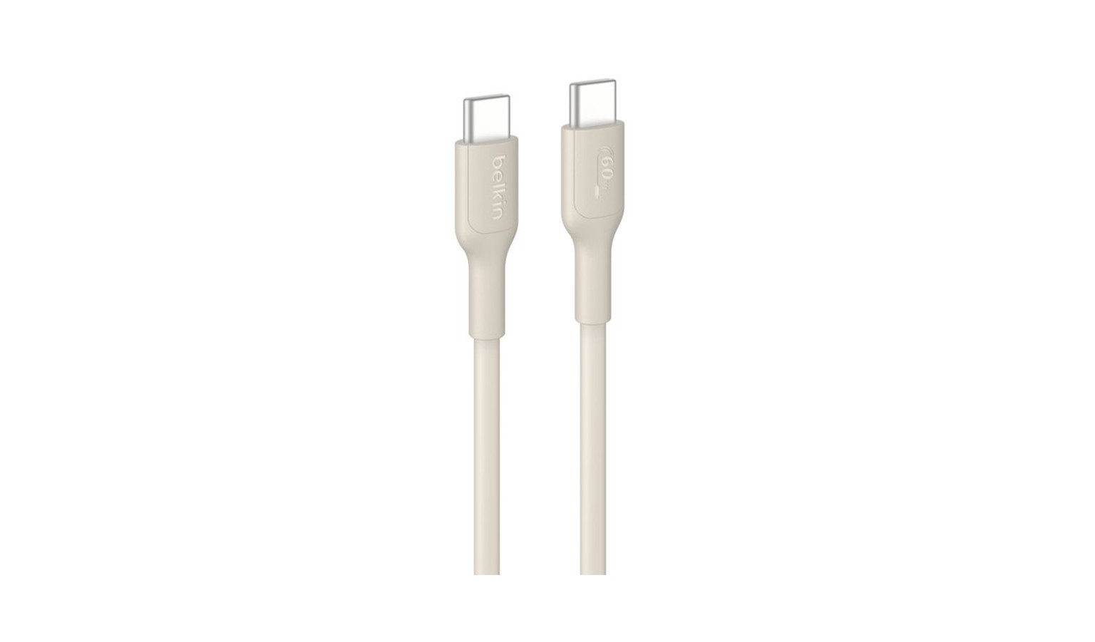 Belkin BoostCharge Pro 2m 60W USB-C to USB-C Cable - Sand (CAB023fq2MSD)