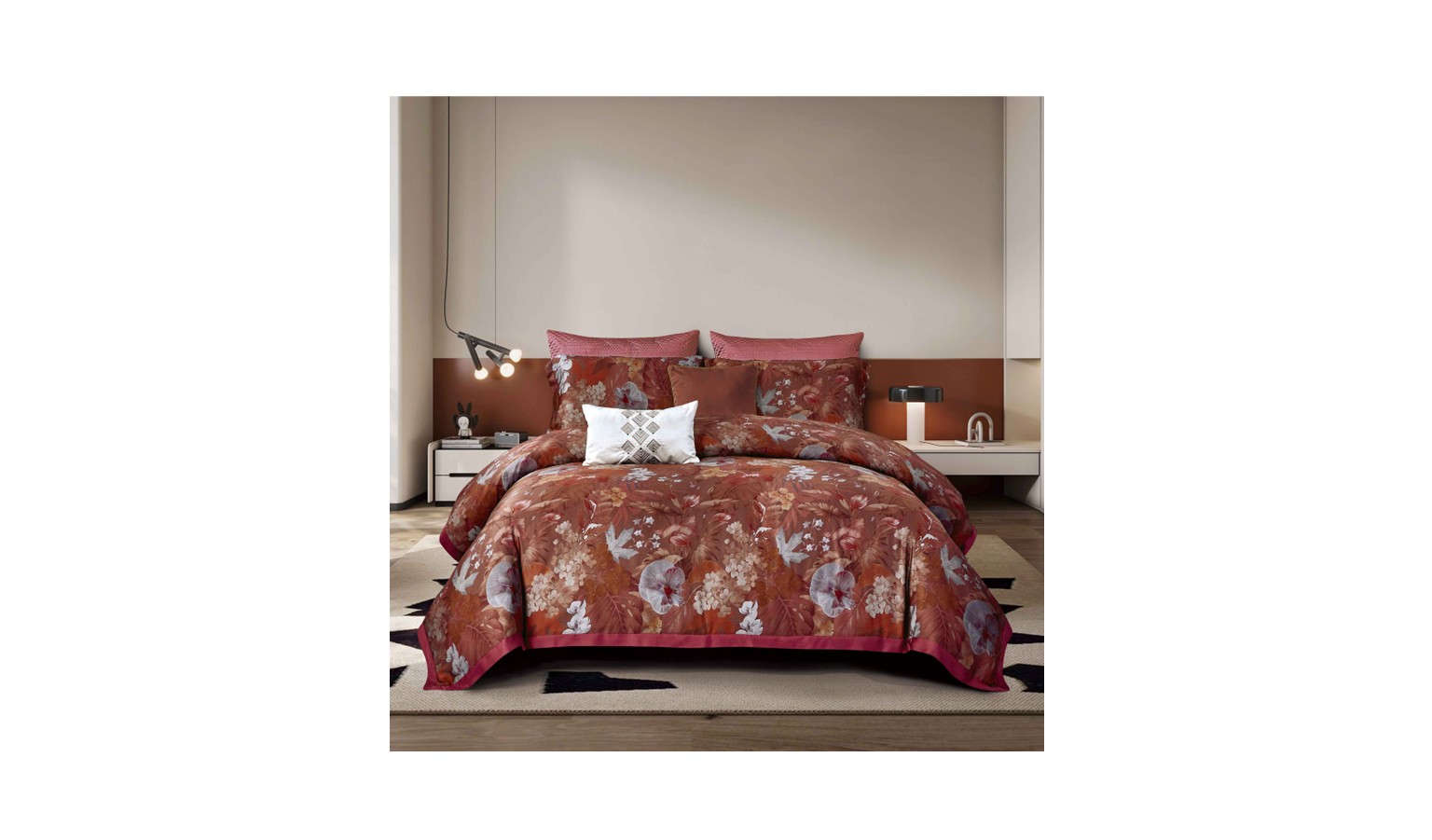 Kiff Hollyhock Bedset Queen - RFL