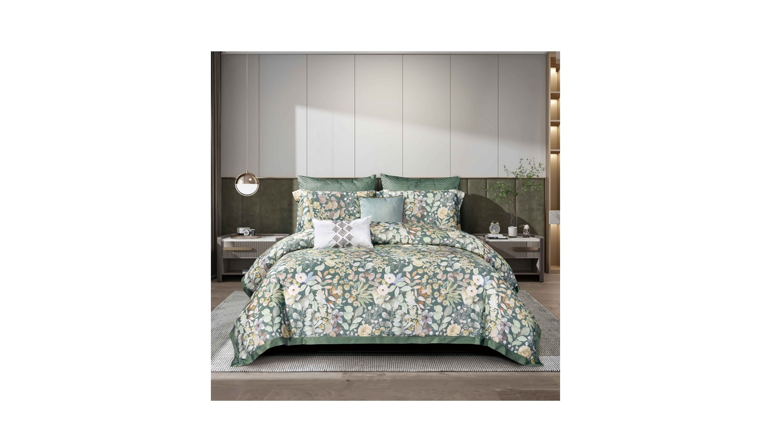 Kiff Hollyhock Light Quilt King - GFT
