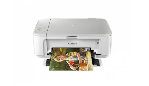 Canon PIXMA MG-3670 All-in-One Printer - White (Main)