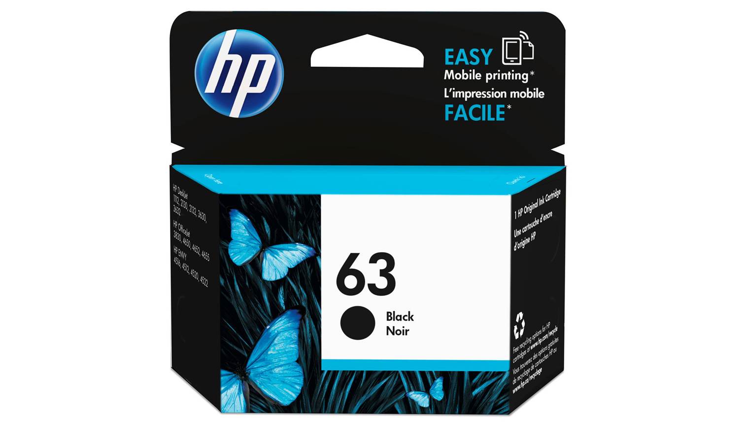 HP 63 Black Ink Cartridge Harvey Norman Singapore