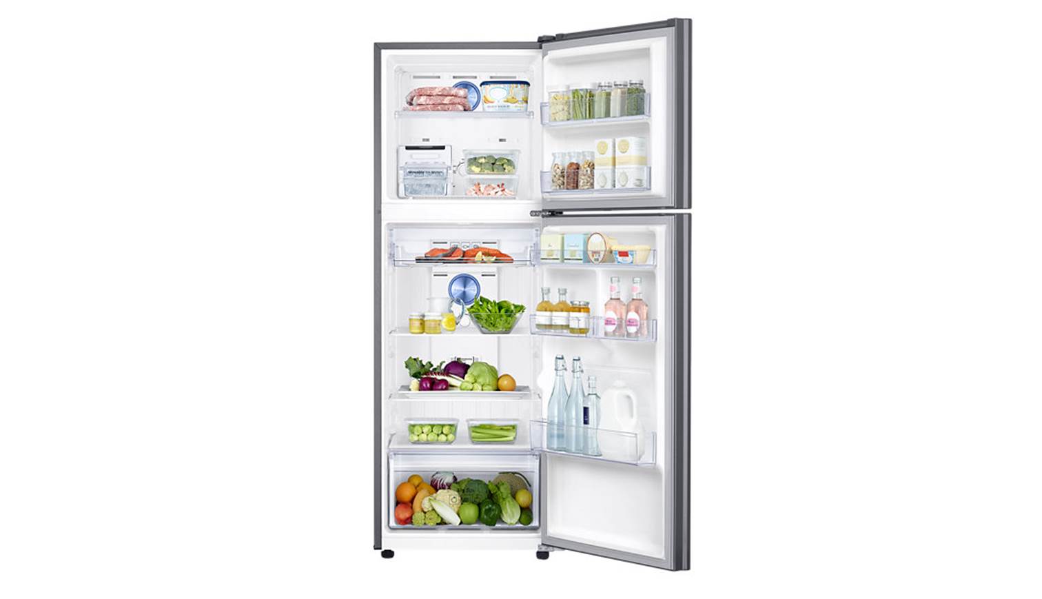 samsung rt29k5032s8 small 2 door refrigerator