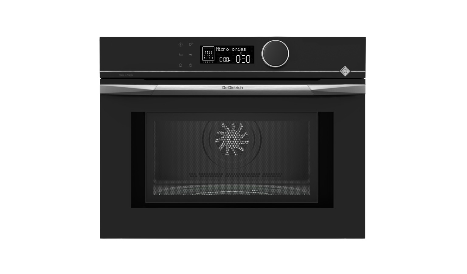 De Dietrich 40L Solo Microwave Oven - Stellar Steel (DKE4535X)