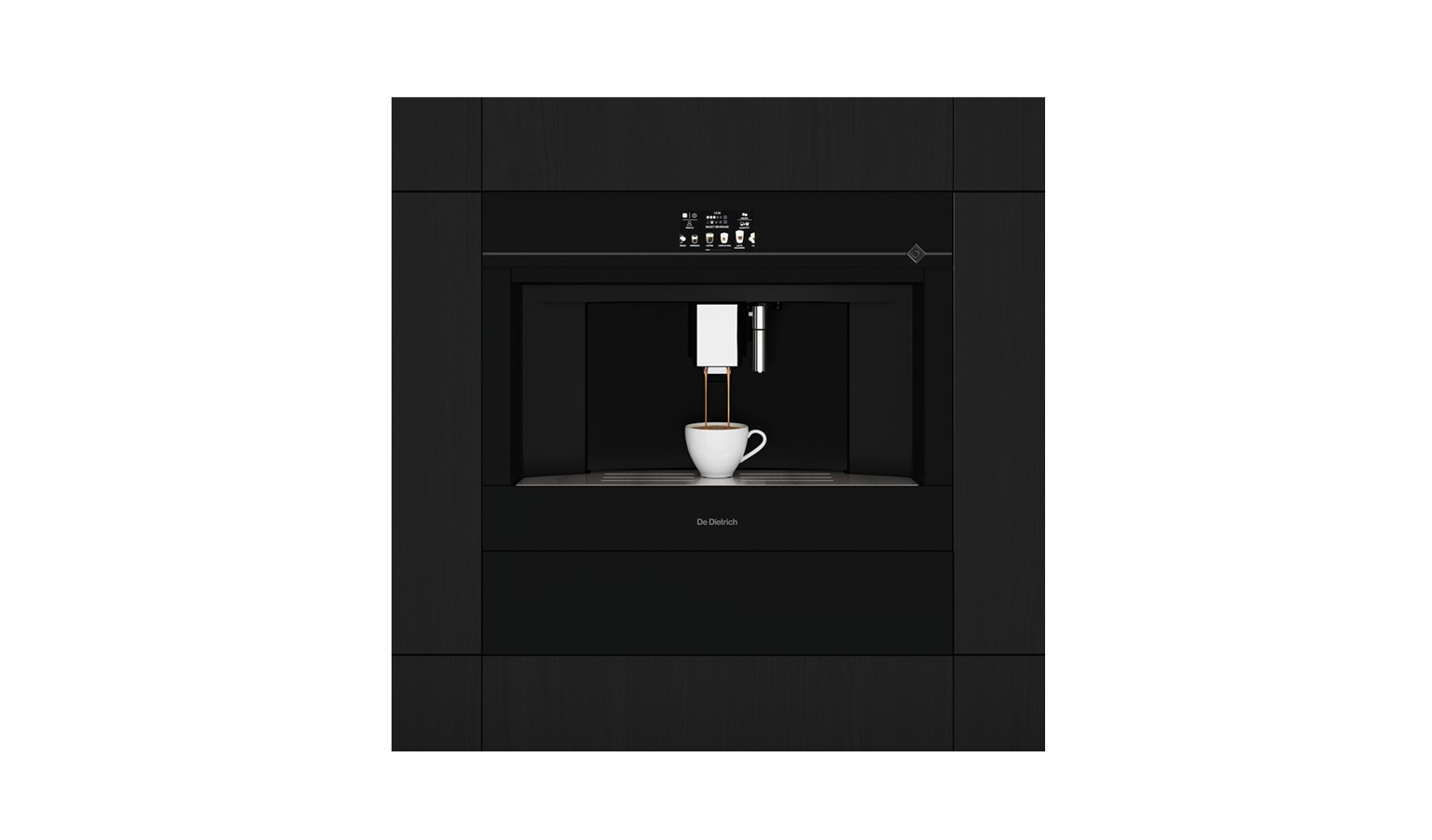 De Dietrich Espresso Coffee Machine - Infinite Black (DKD4820B)