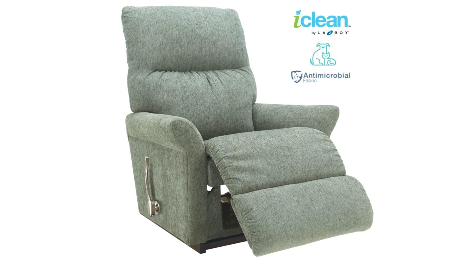La-Z Boy Ella 10T iClean Fabric Rocker Recliner - Spa
