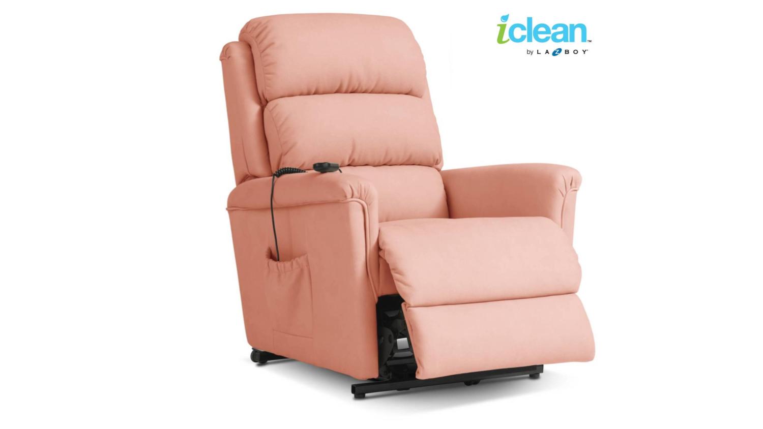 La-Z-Boy Ascot TBR iClean Fabric Lift Recliner - Blossom