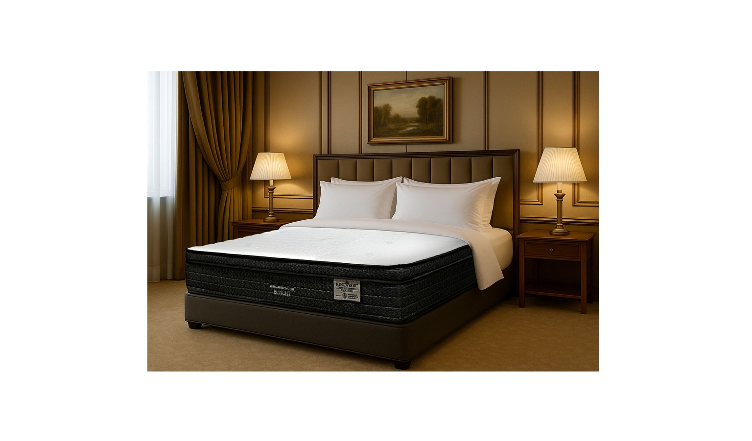 King Koil Celebrate Bemont Pocketed Spring Mattress - King Size