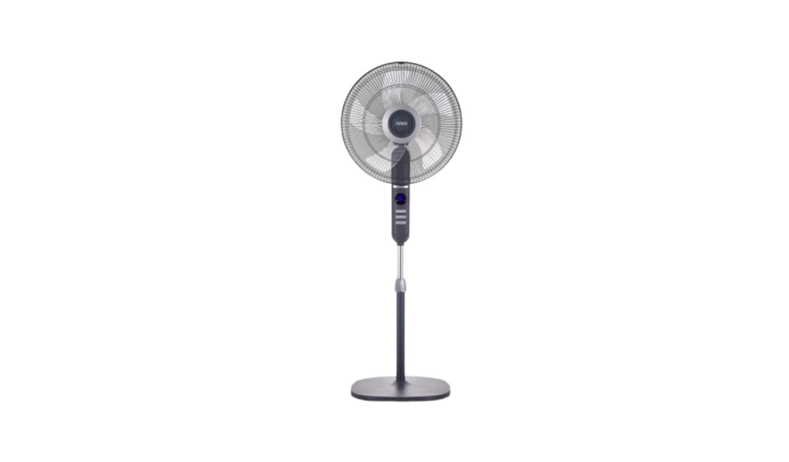 NNIO 16-inch BLDC Stand Fan with Remote - Black (N1600DCSFR-B)