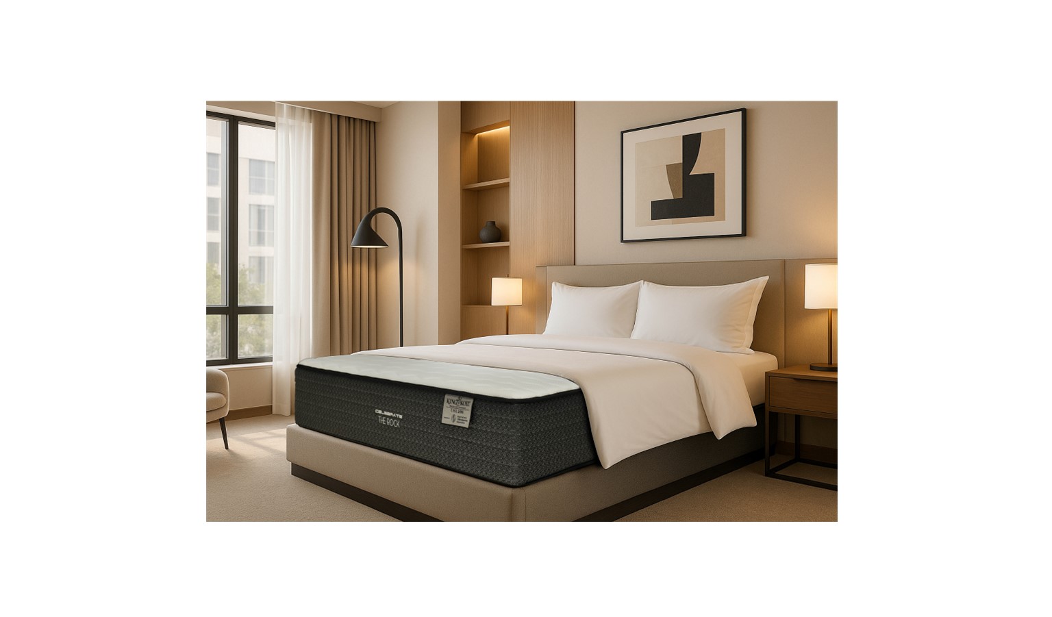 King Koil Celebrate The Rock Pocketed Spring Mattress -  Queen Size