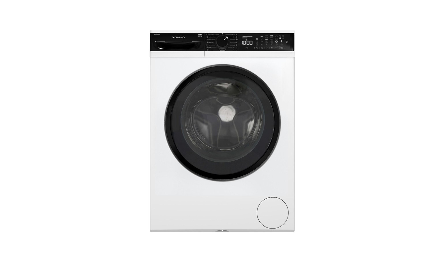 De Dietrich 9kg-6kg Washer Dryer - White (DWD496QWA)