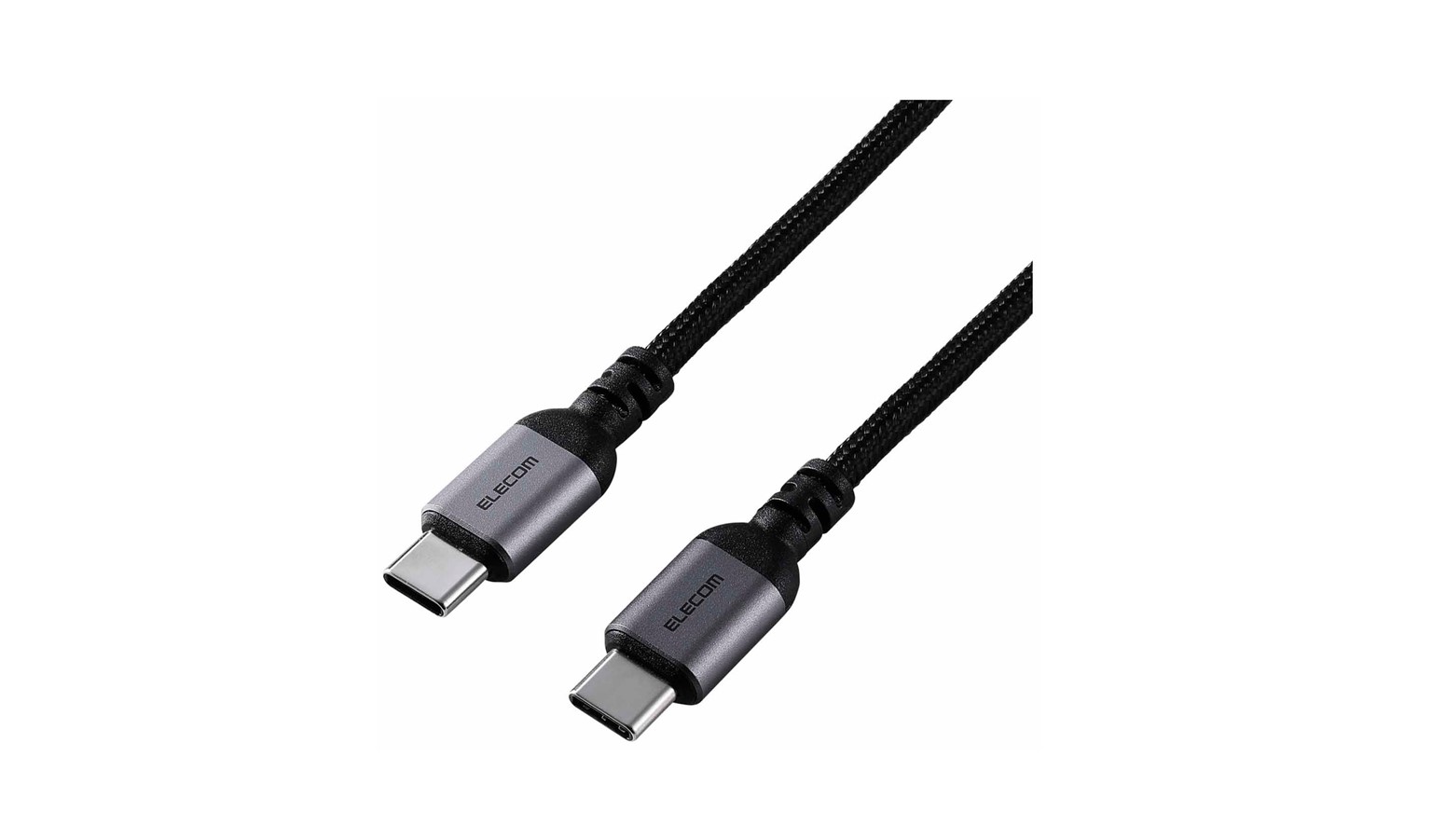 Elecom 100W 1m USB-C to USB-C Cable - Black (MPA-CCASAN10BK)