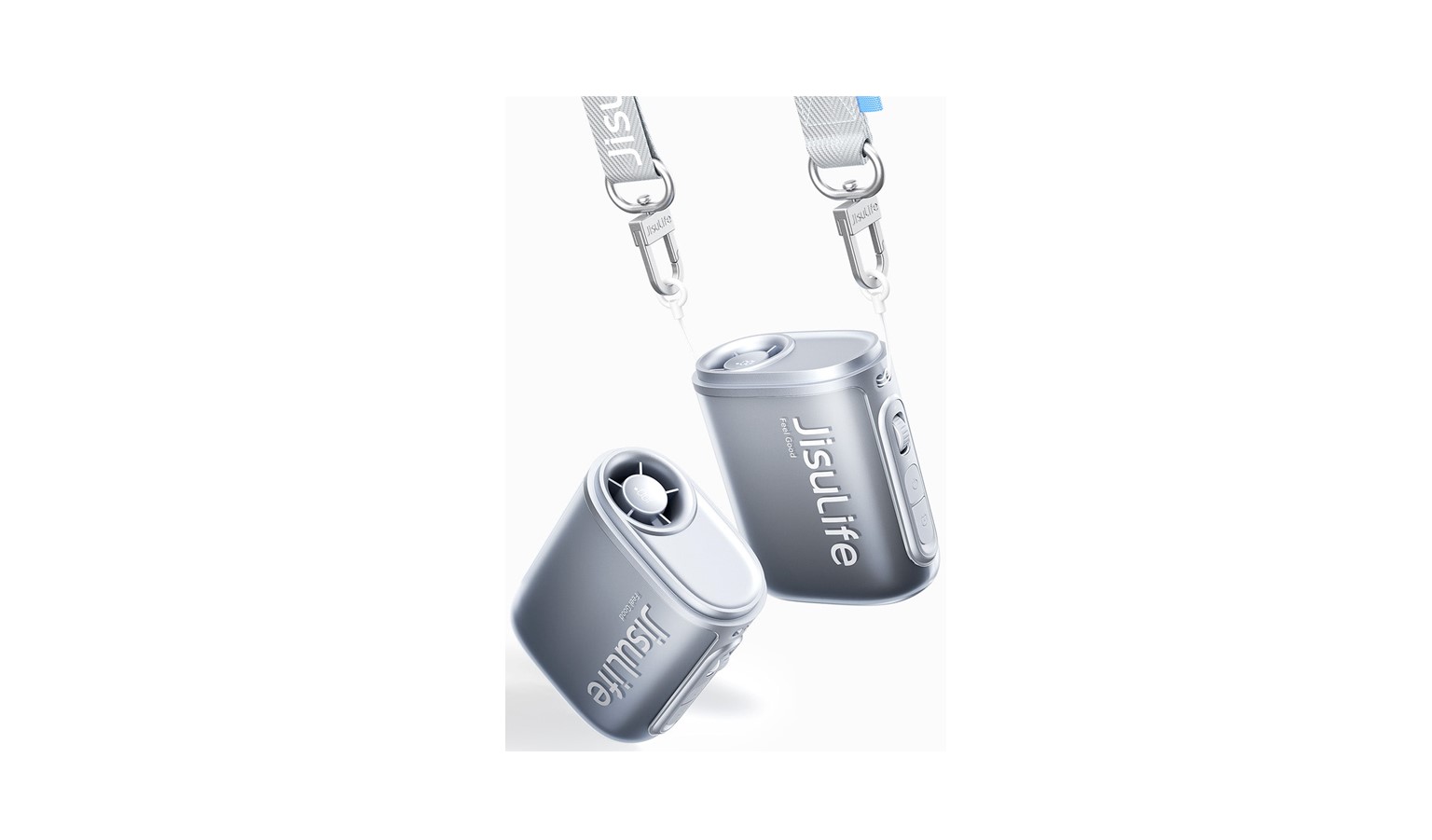 JisuLife Life5 4500mAh Neck Fan - Black