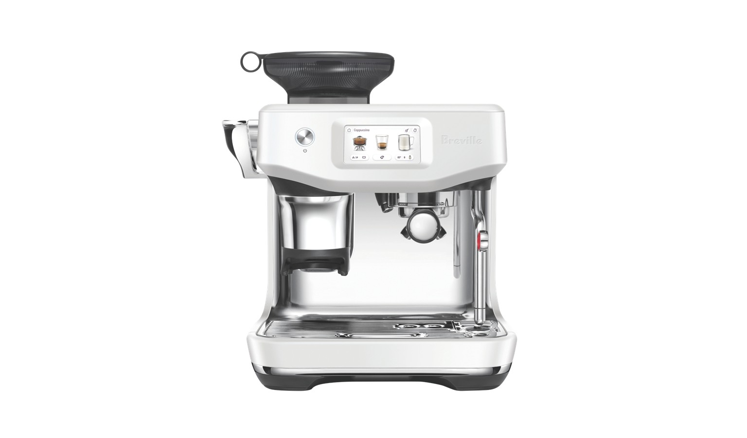 Breville V2 the Barista Touch Impress Espresso Machine - Sea Salt (BES881SST)