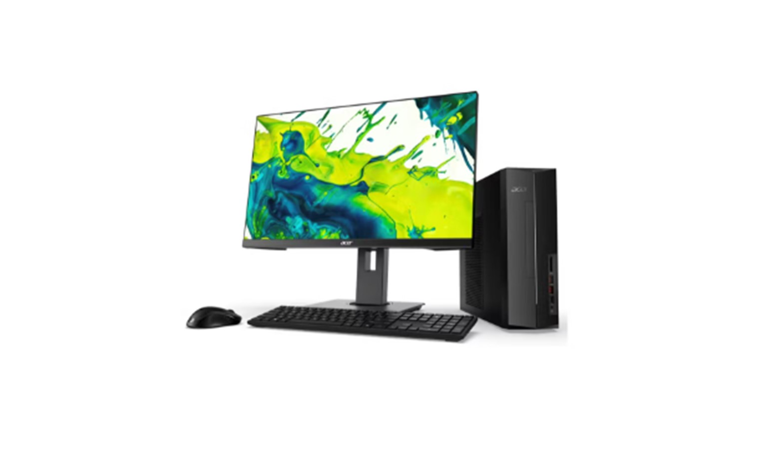 Acer XC Intel Core Ultra 7-265-16GB-1TB SSD Mini Tower Desktop PC - Black (XC-1860-CU7161T)