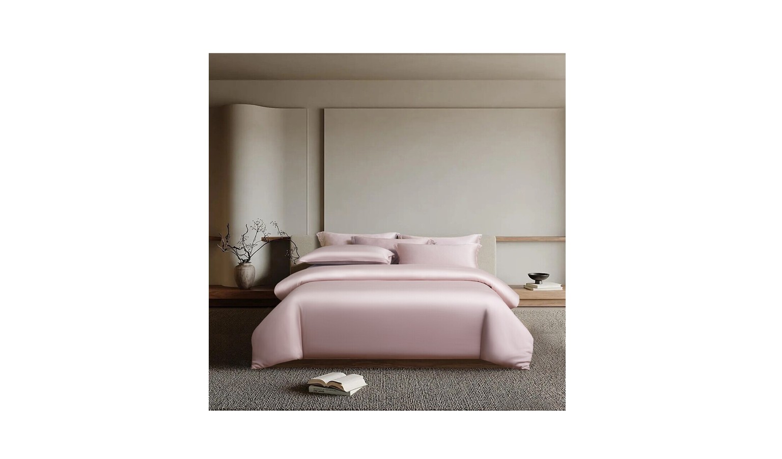 Canopy Balmi Fitted Sheet Set Single - Pink