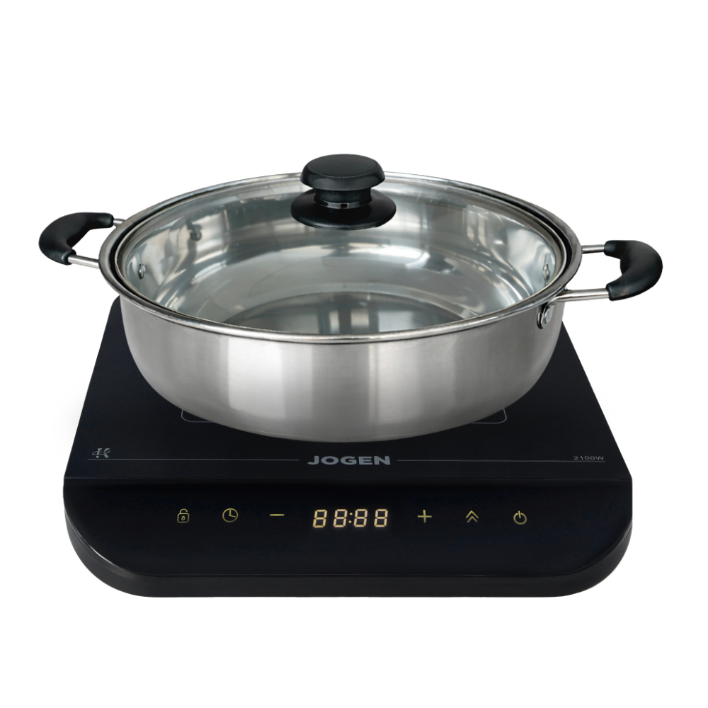 Jogen 2100W Single Plate Induction Cooker - Black (EC 2100)