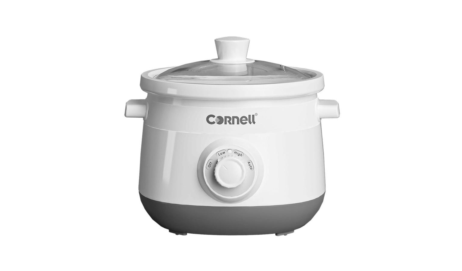 Cornell 3L Slow Cooker - White (CSCS33G)