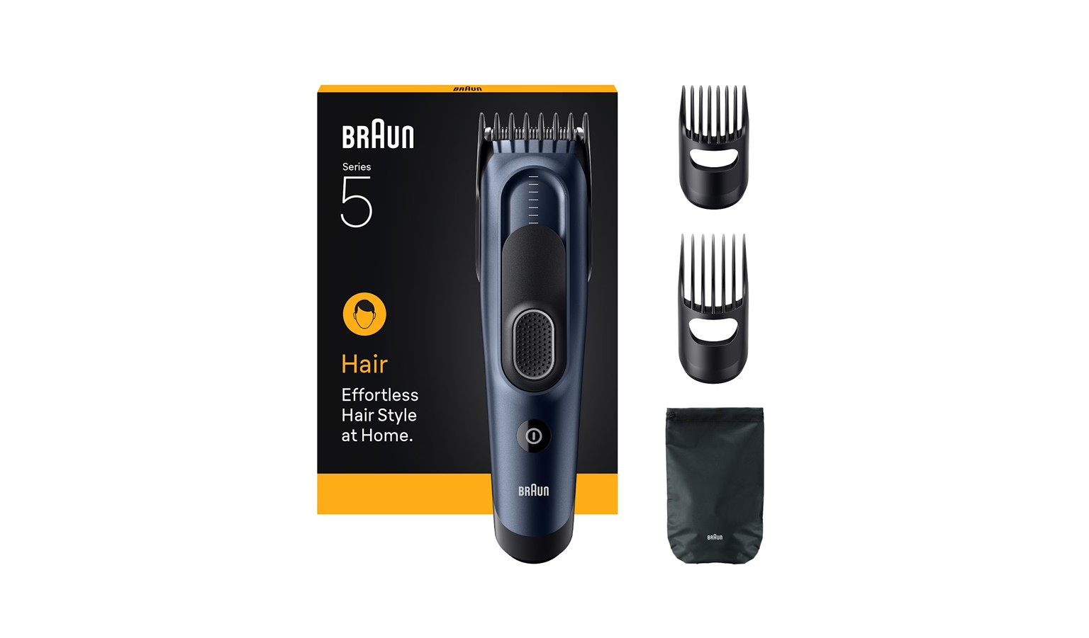 Braun Series 5 HC5550 Hair Clipper - Dark Blue