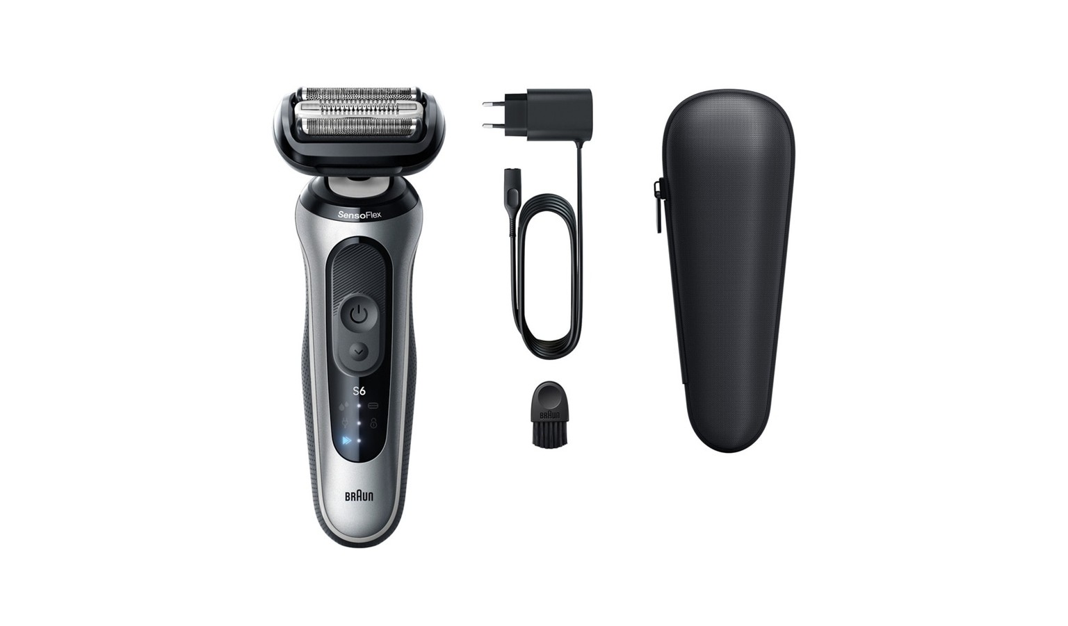 Braun Series 6 62-S1000S Electric Shaver - Silver
