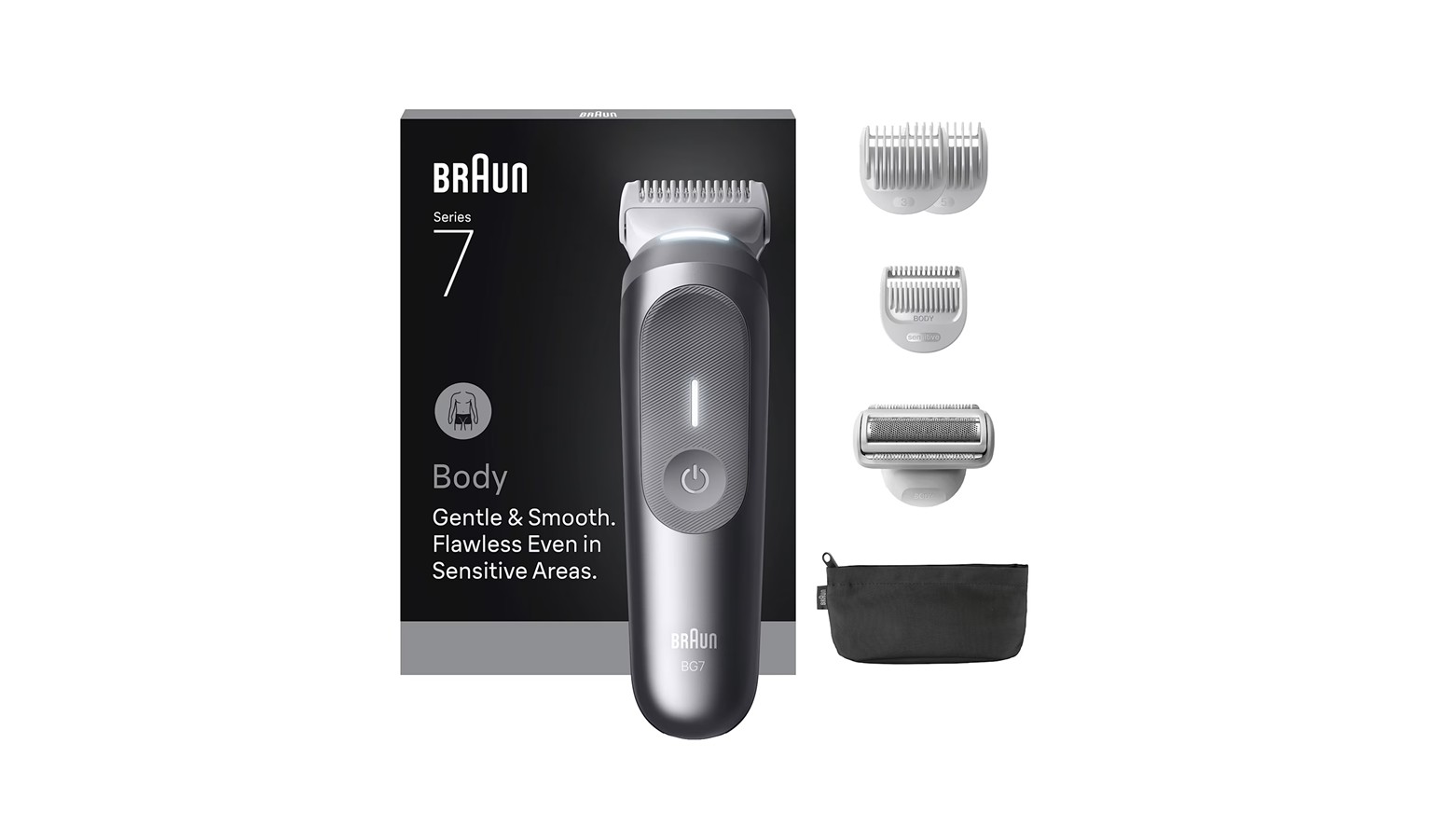 Braun Series 7 BG7550 Body Groomer - Silver