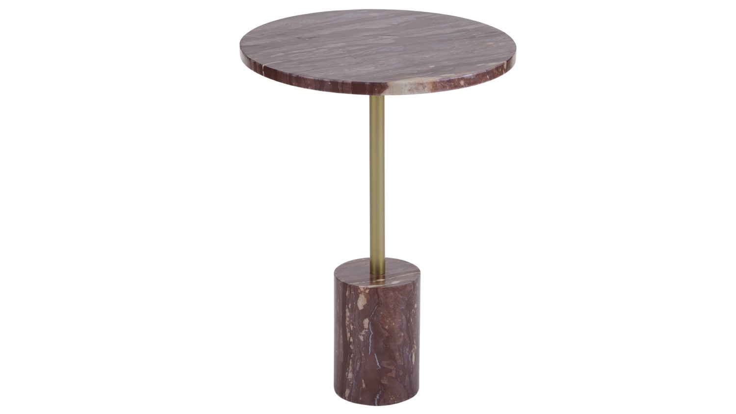Sienna Marble Side Table 38x50cm