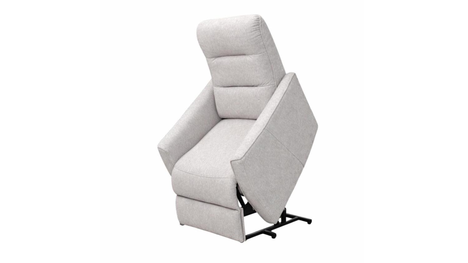 Hilker Weston Pet-Friendly Fabric Lift Recliner - Castel 03