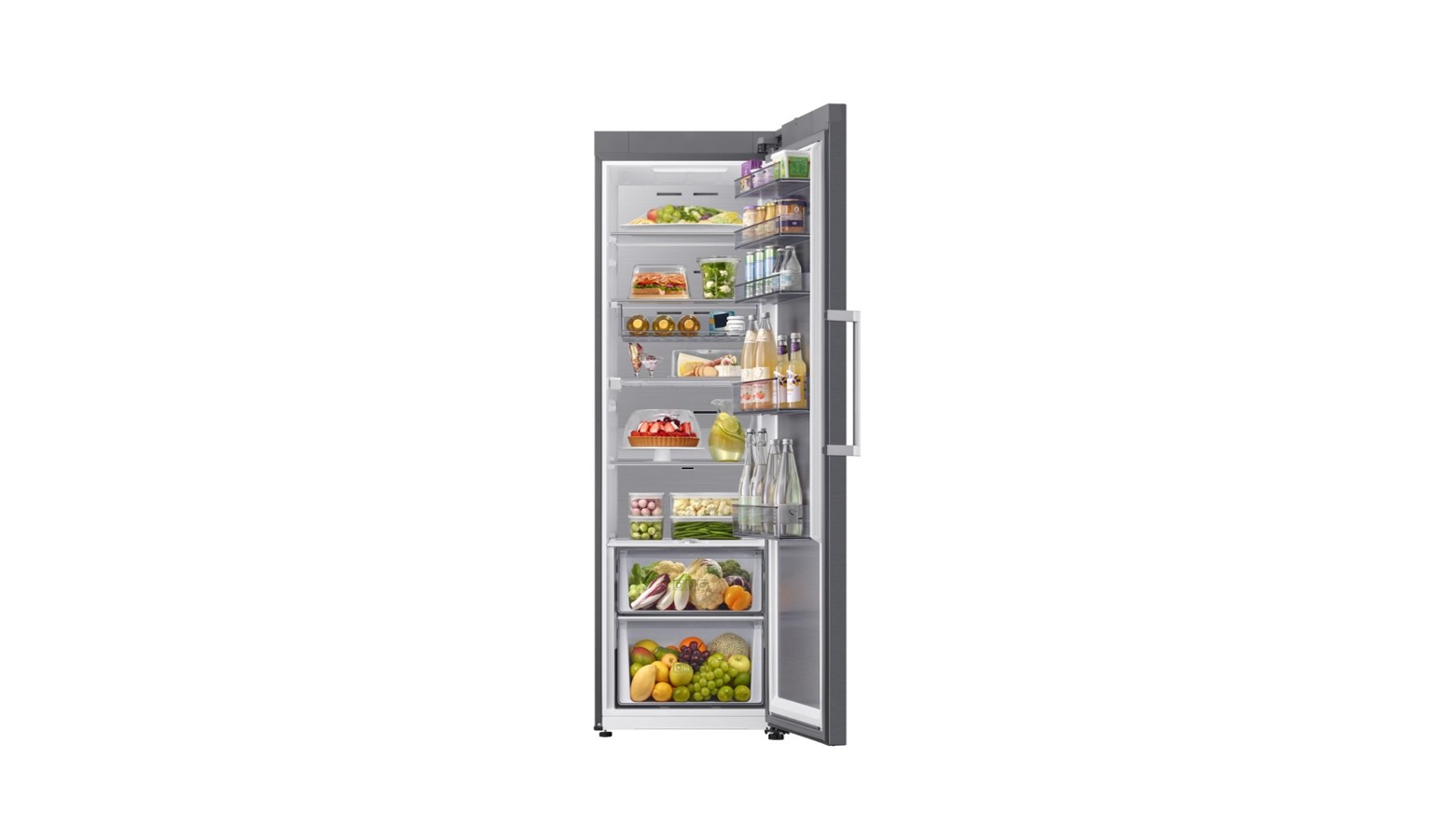 Samsung 387L 1-Door Refrigerator - Gentle Silver (RR70H39C3TSS)_3