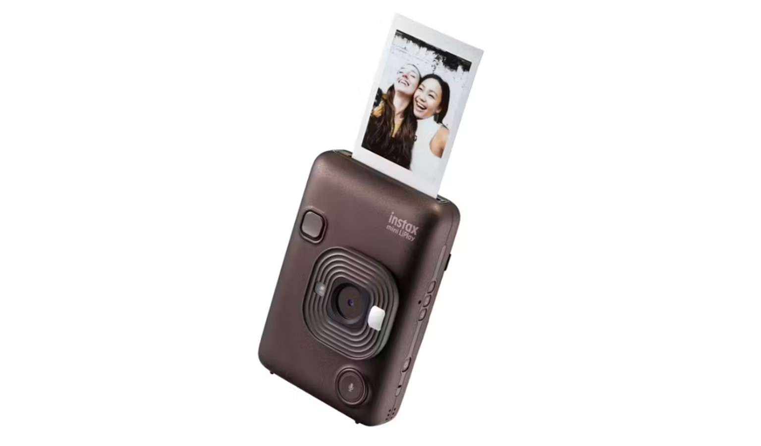 Fujifilm Instax Mini Liplay Hybrid Instant Camera - Deep Bronze